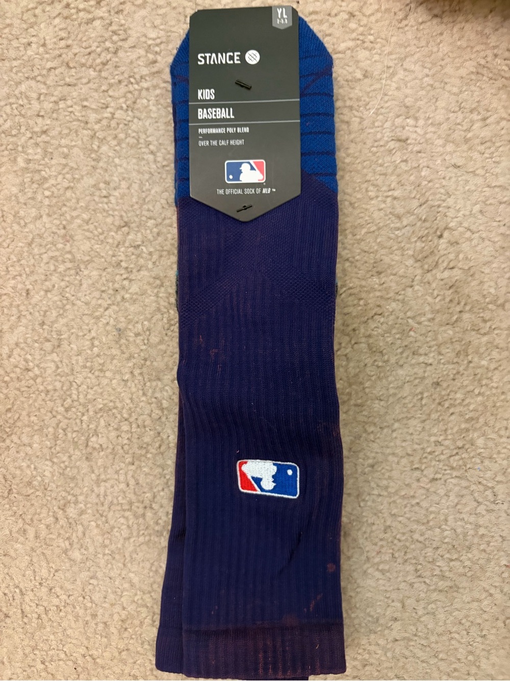 Stance Kids MLB Navy Baseball Socks